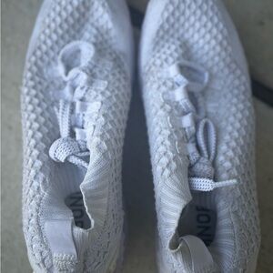 No bull White Knit Sneakers